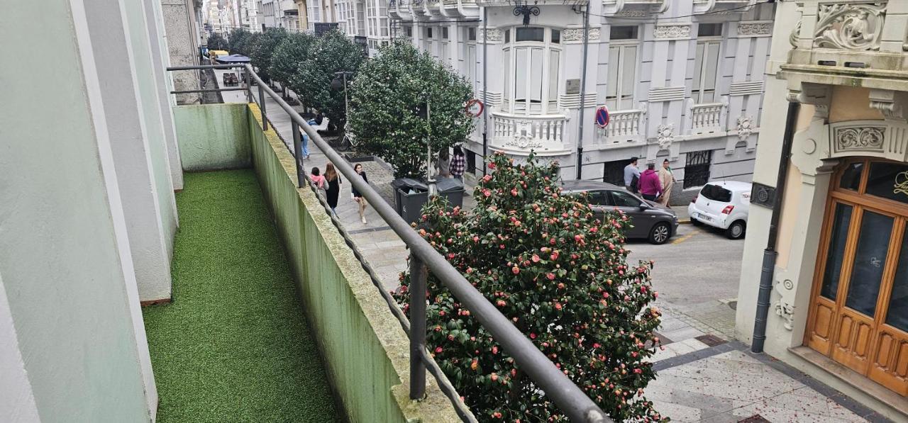 Piso En El Centro Para 4 Personas - Plaza Amboage - Wifi แฟร์โรล ภายนอก รูปภาพ